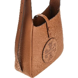 'Miller Swing' grained leather crossbody bag