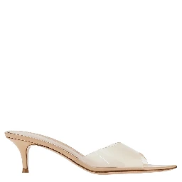 'Elle' PVC mules