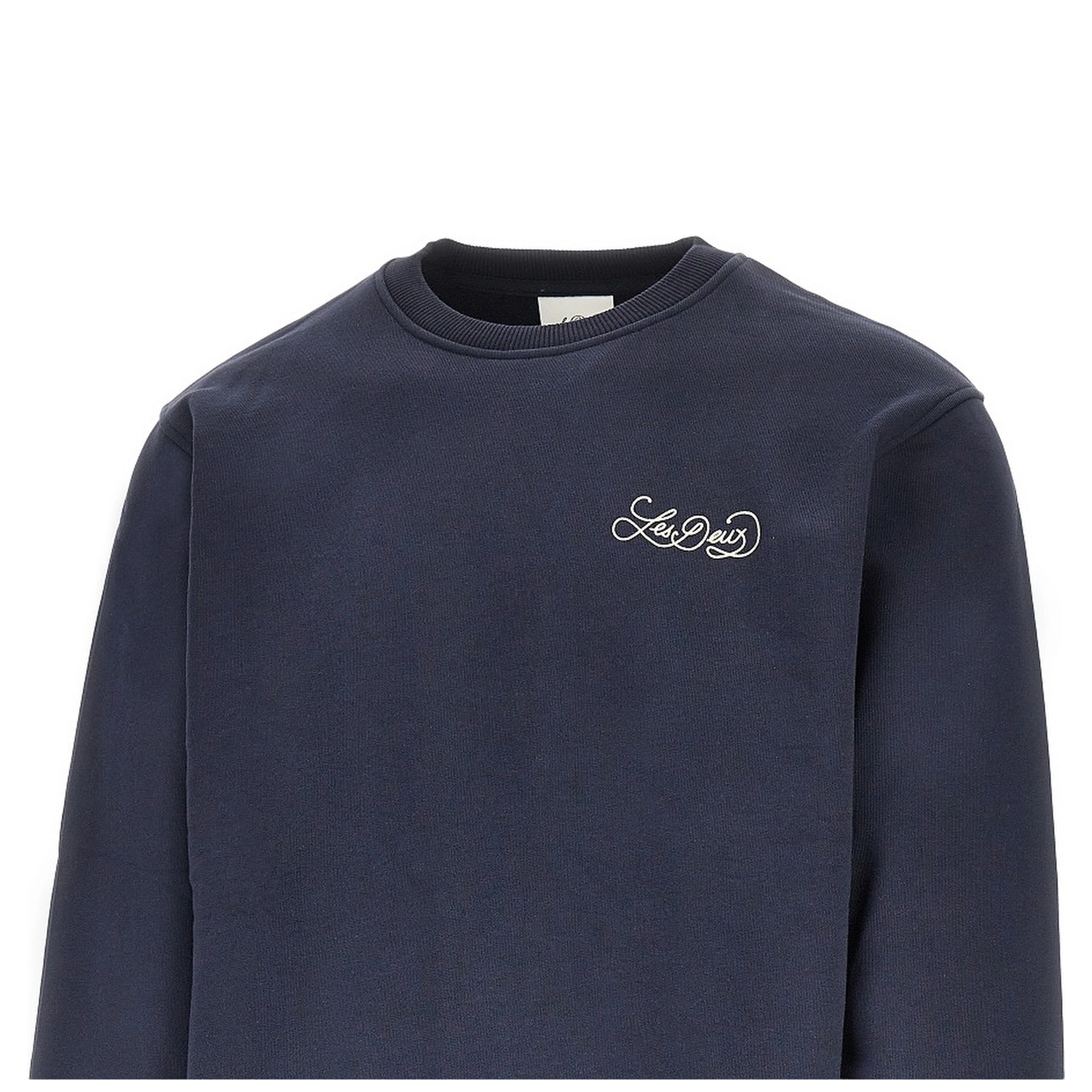 Cotton sweatshirt with logo print