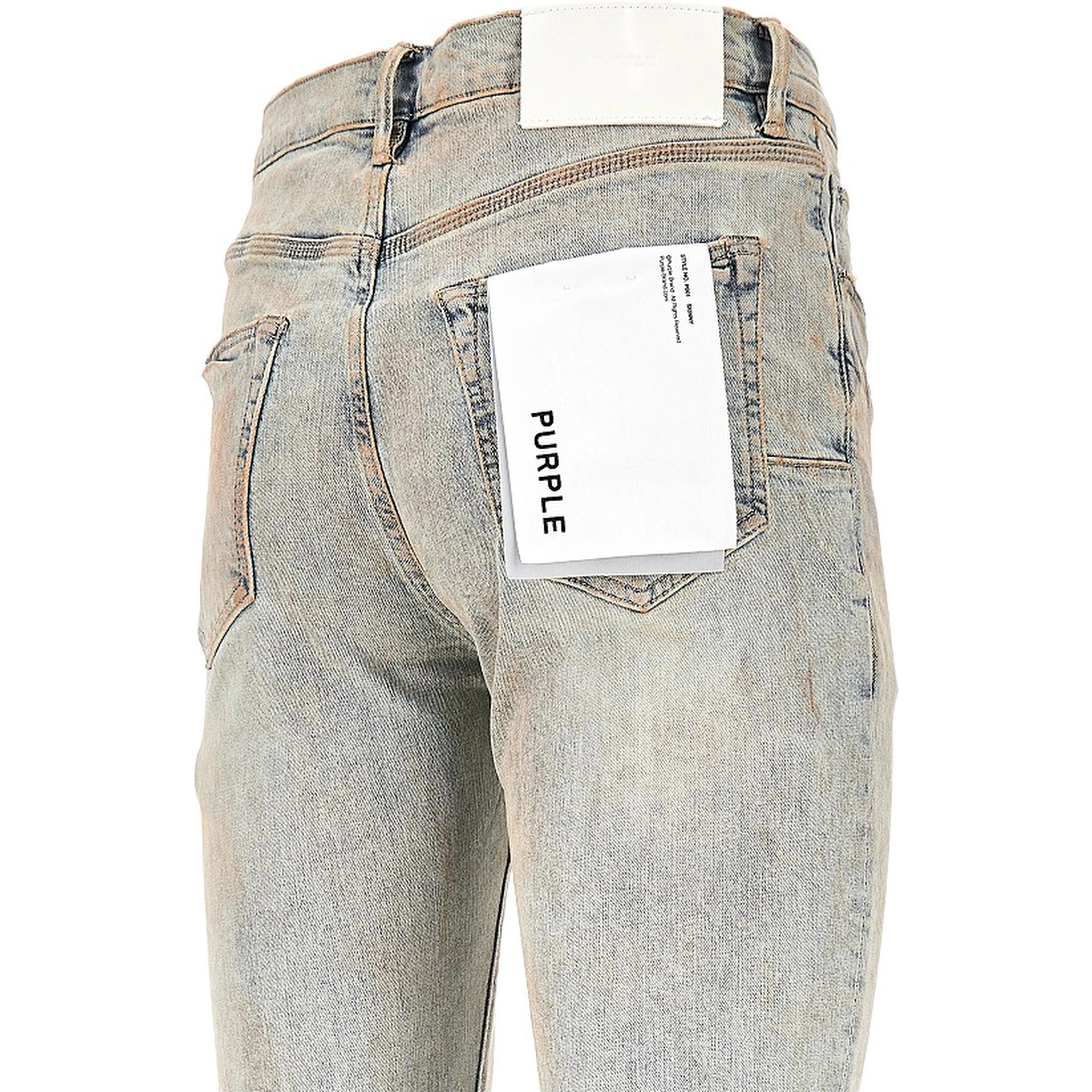 Pink Mud Distressed P001 Skinny jeans