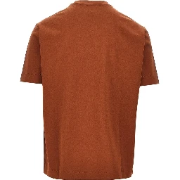 Jersey T-shirt with embossed logo