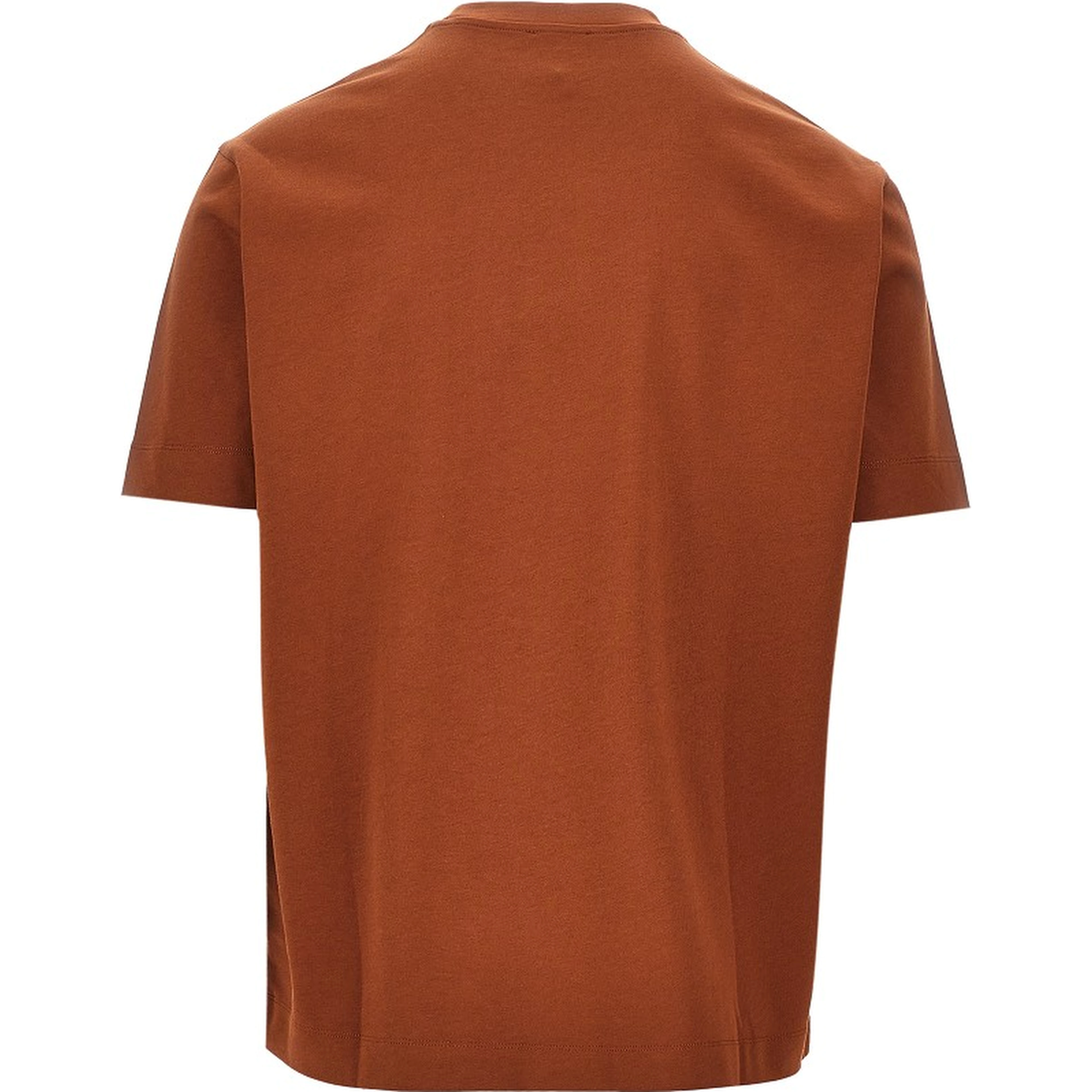 Jersey T-shirt with embossed logo