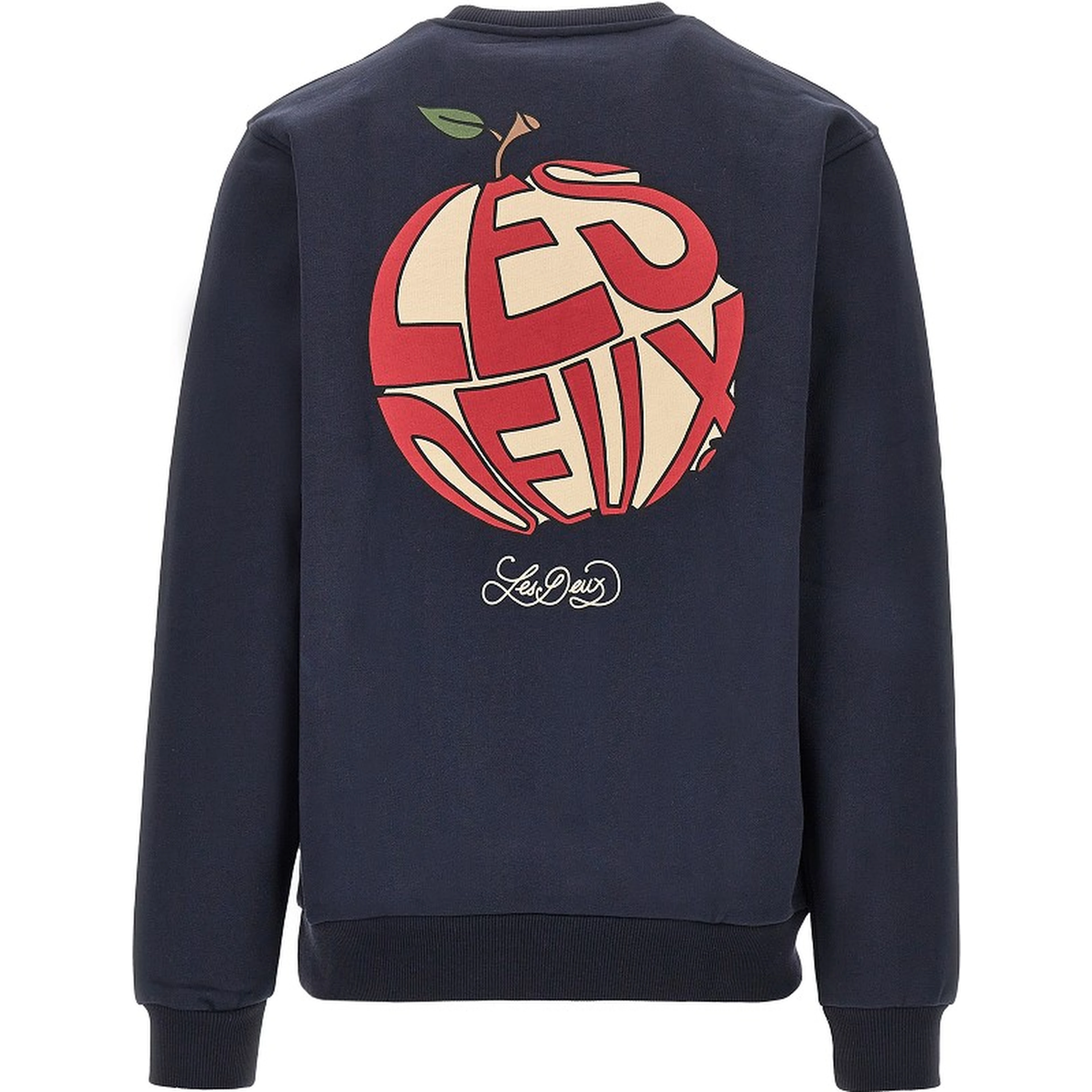 Cotton sweatshirt with logo print