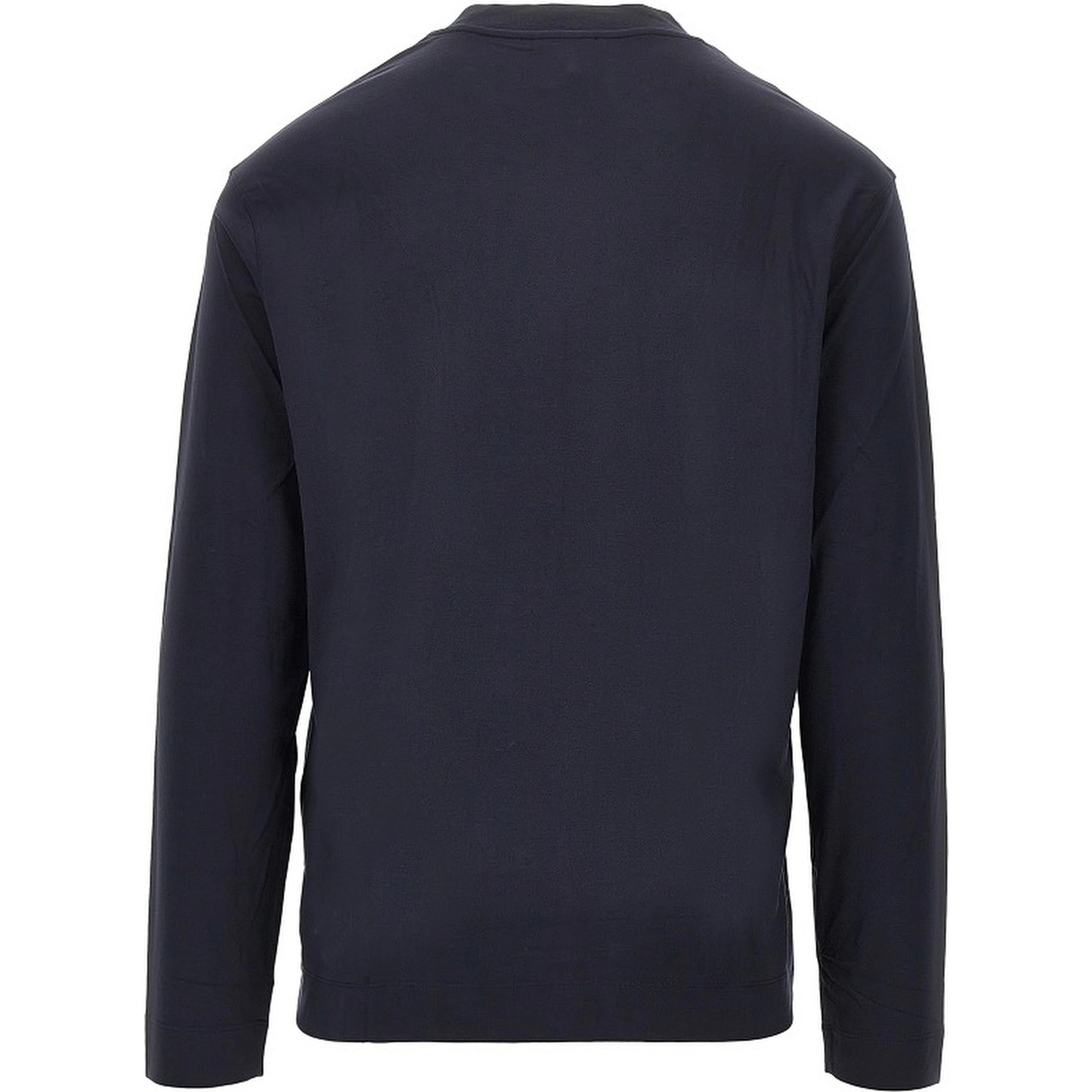 Stretch jersey T-shirt with logo embroidery