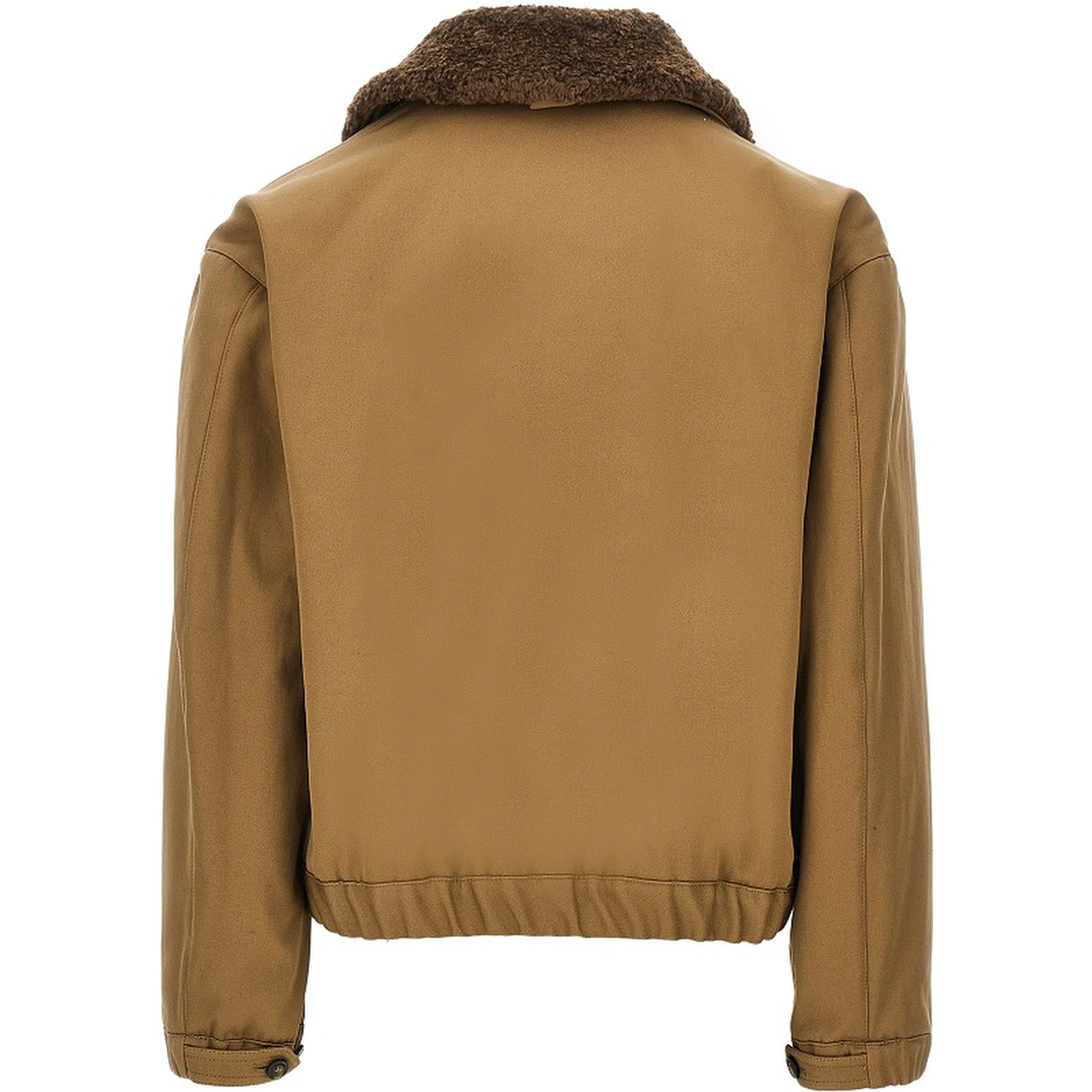 Padded cotton canvas blouson