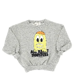 'Bigtooth Lemon' cotton sweatshirt
