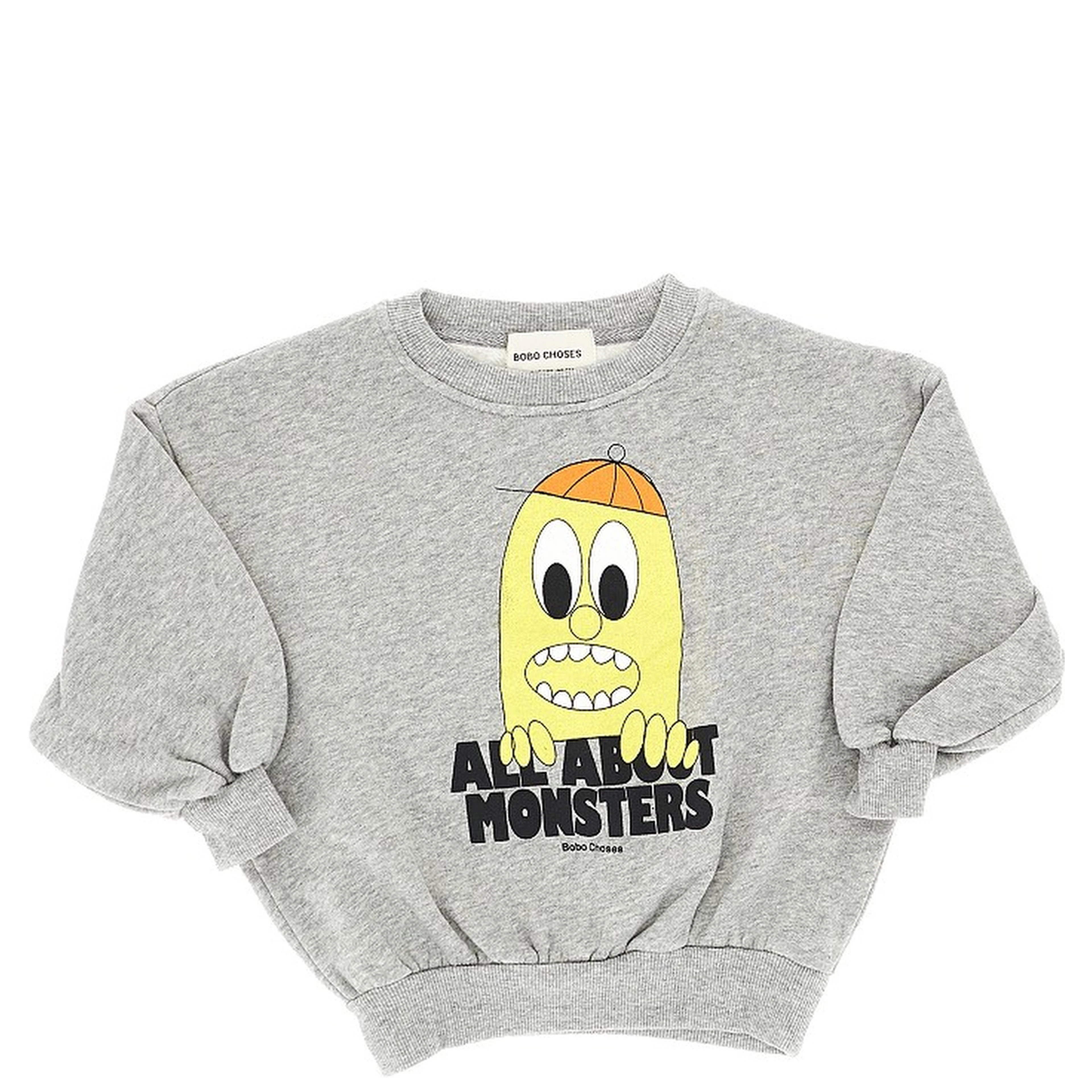'Bigtooth Lemon' cotton sweatshirt