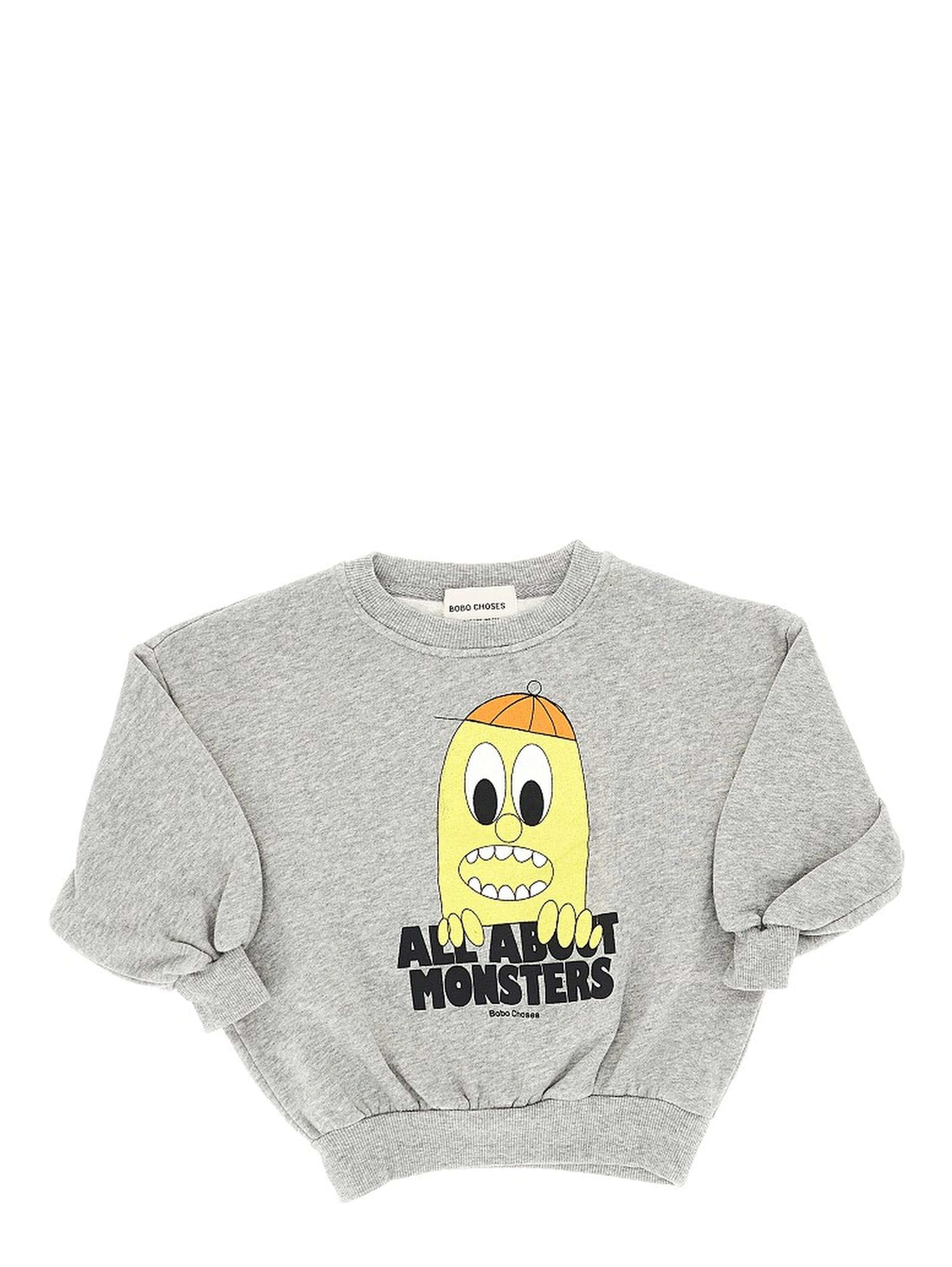 'Bigtooth Lemon' cotton sweatshirt
