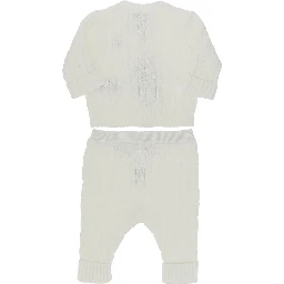 Cable knit two-piece set