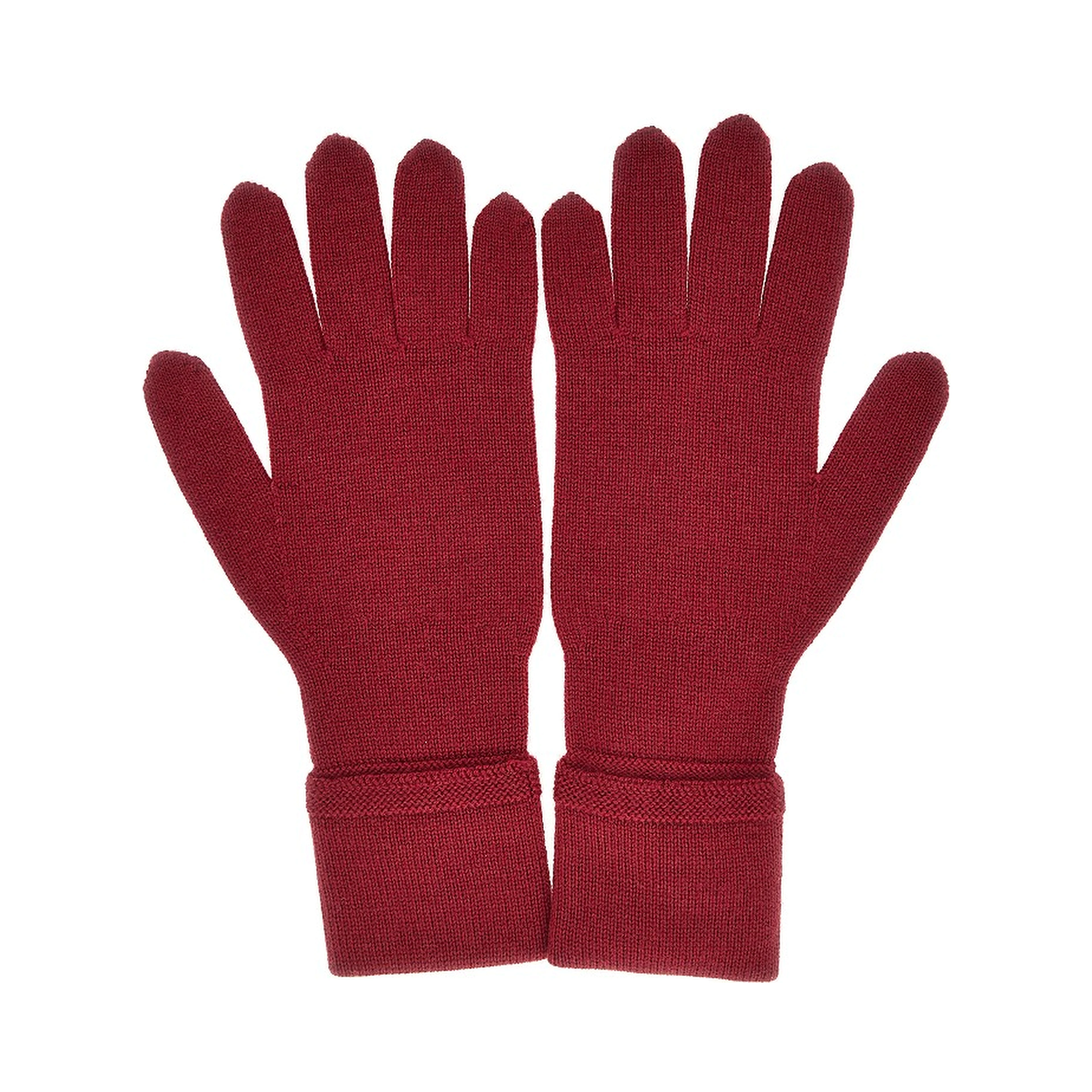 Wool gloves with Eagle embroidery