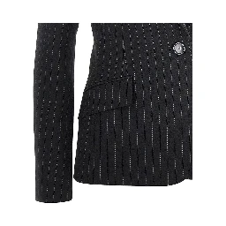 'Bianca' jacket with pin-striped motif