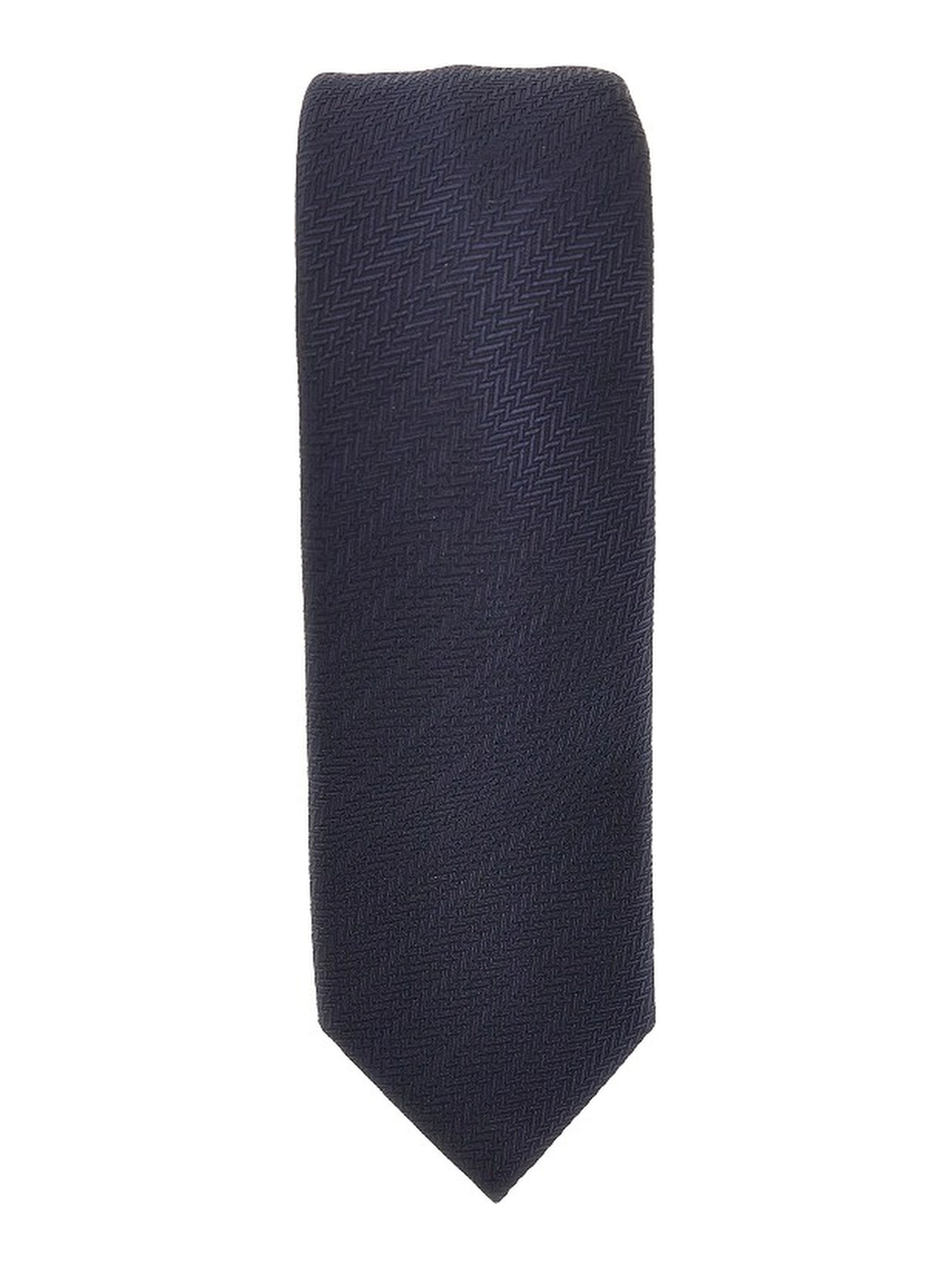 Silk necktie with jacquard motif