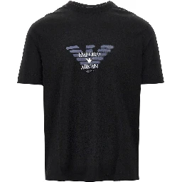 Jersey T-shirt with logo print