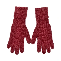 Wool gloves with Eagle embroidery