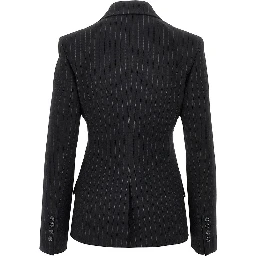 'Bianca' jacket with pin-striped motif