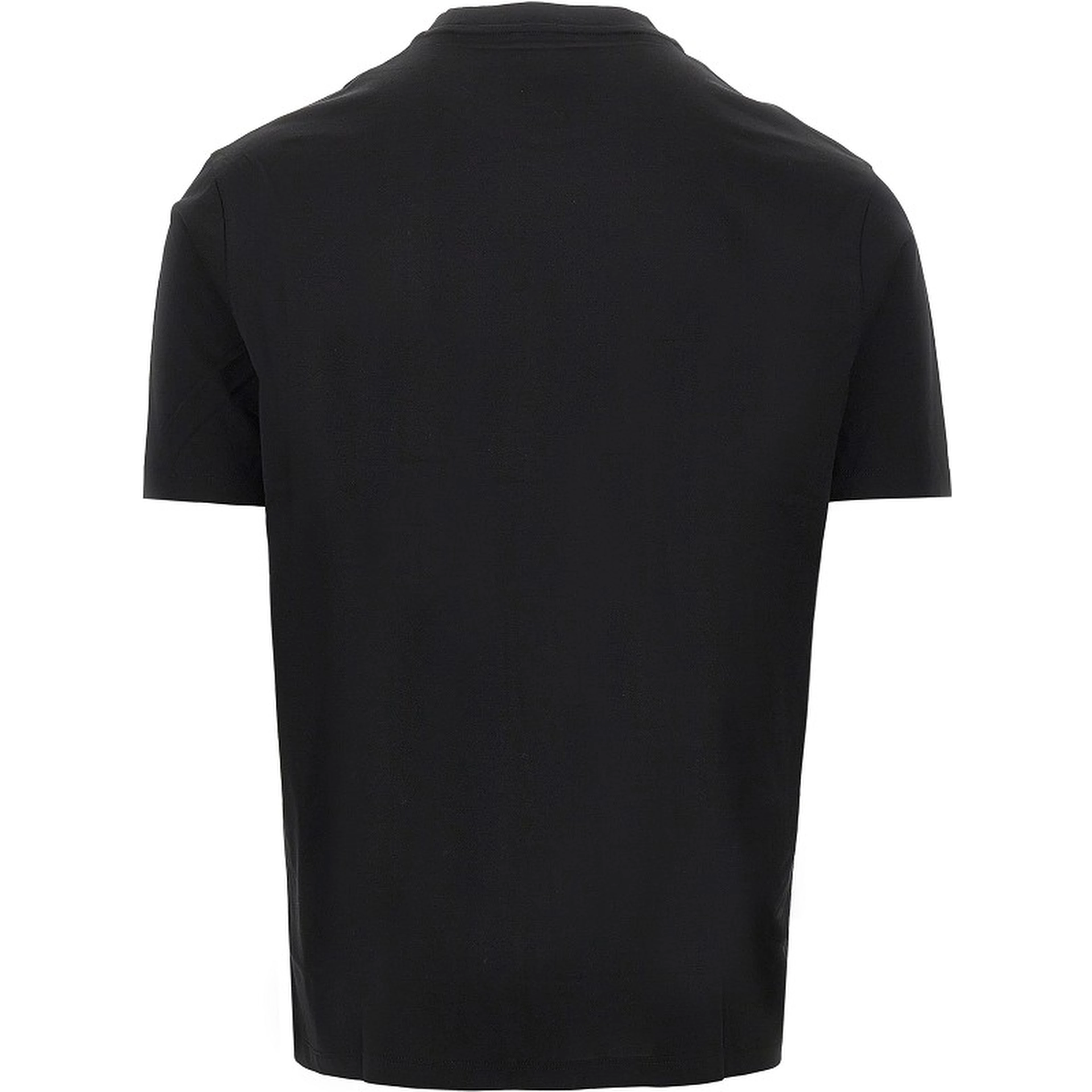 Lyocell and cotton blend T-shirt with logo