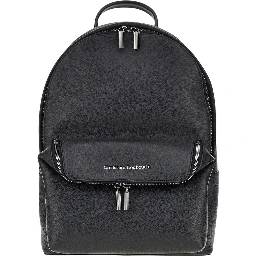 Grained leather 'Nostalgic' backpack