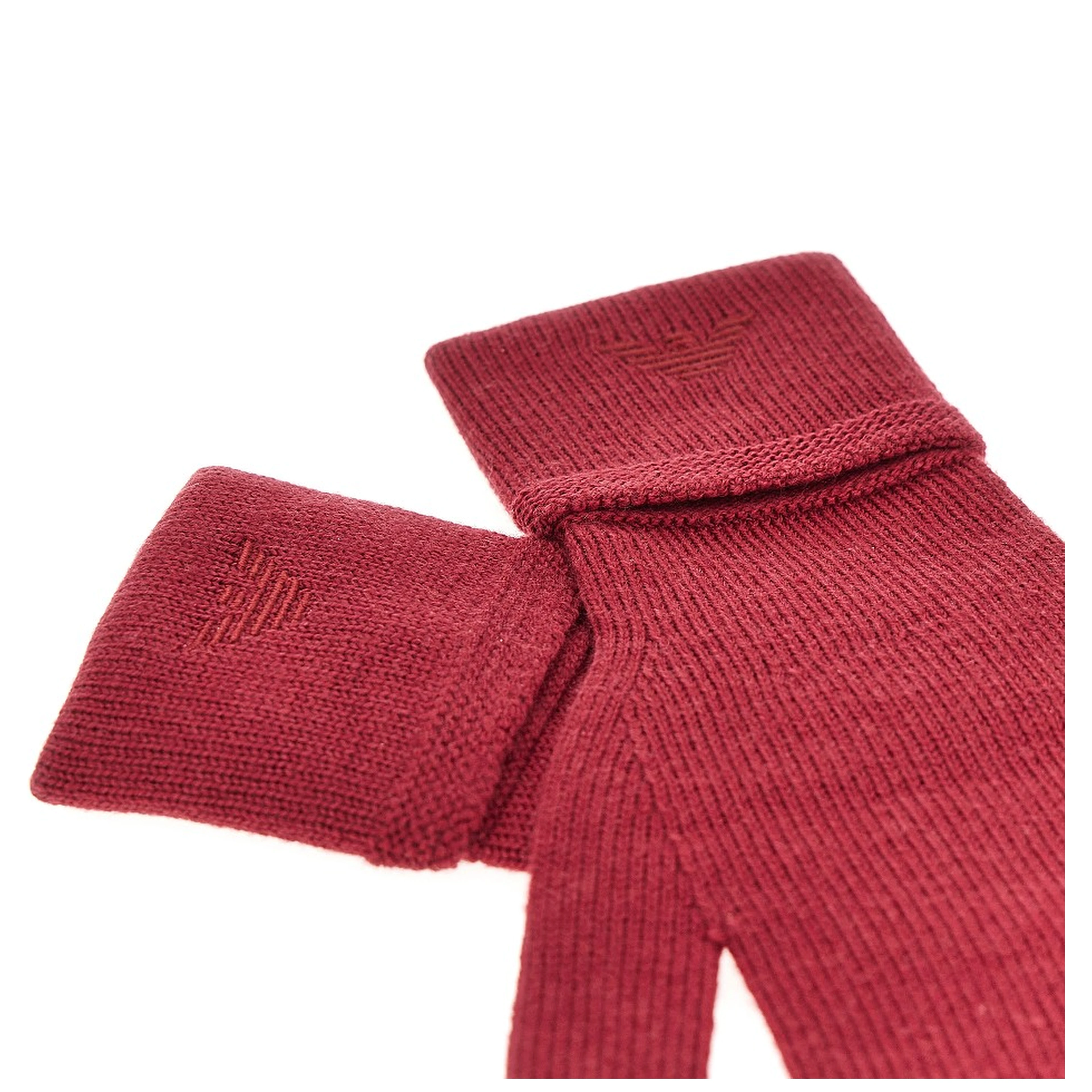Wool gloves with Eagle embroidery