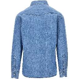 Cotton denim shirt