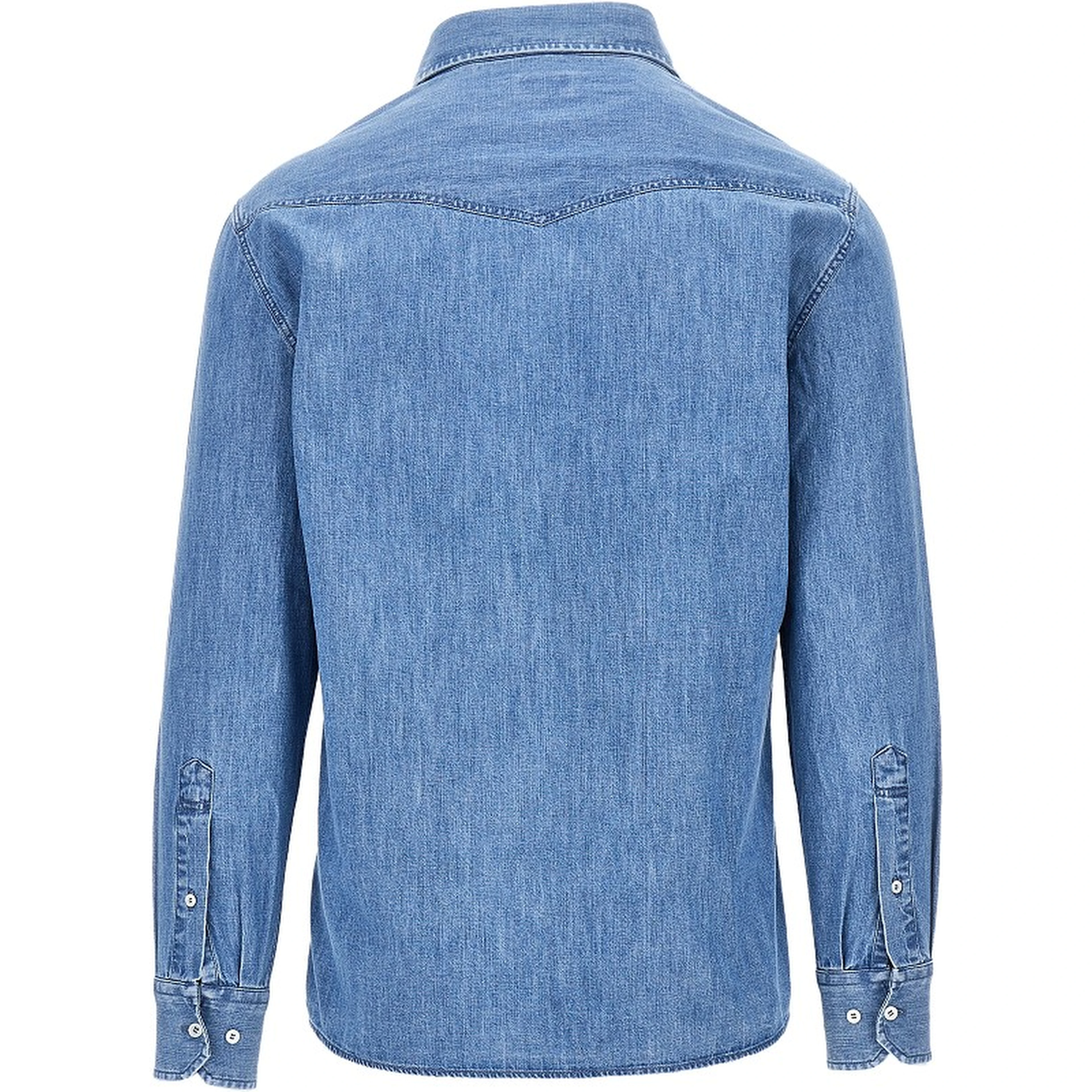 Cotton denim shirt