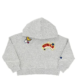 Terry patches hoodie