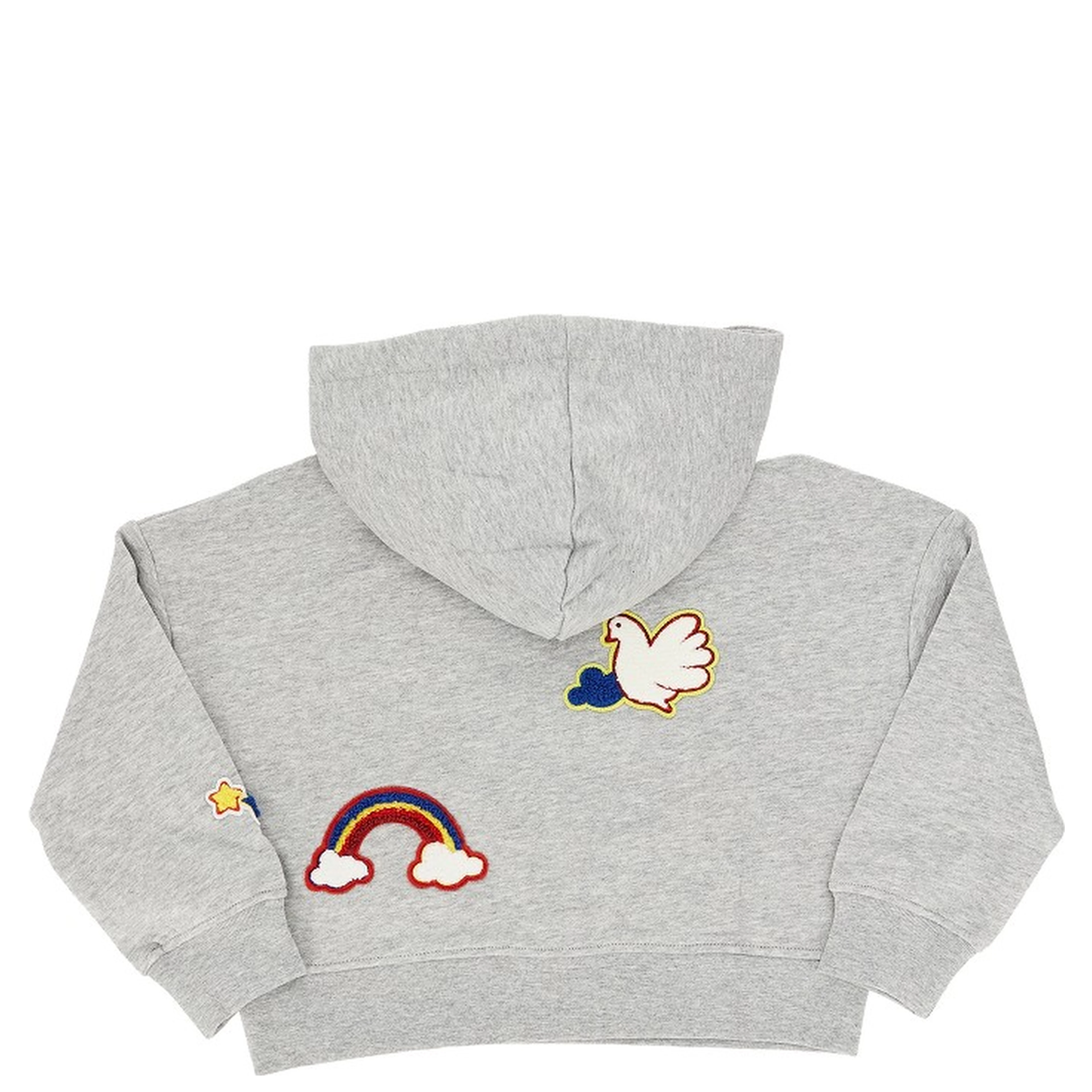 Terry patches hoodie