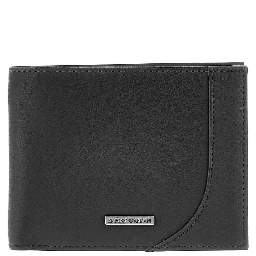 Leather bi-fold wallet