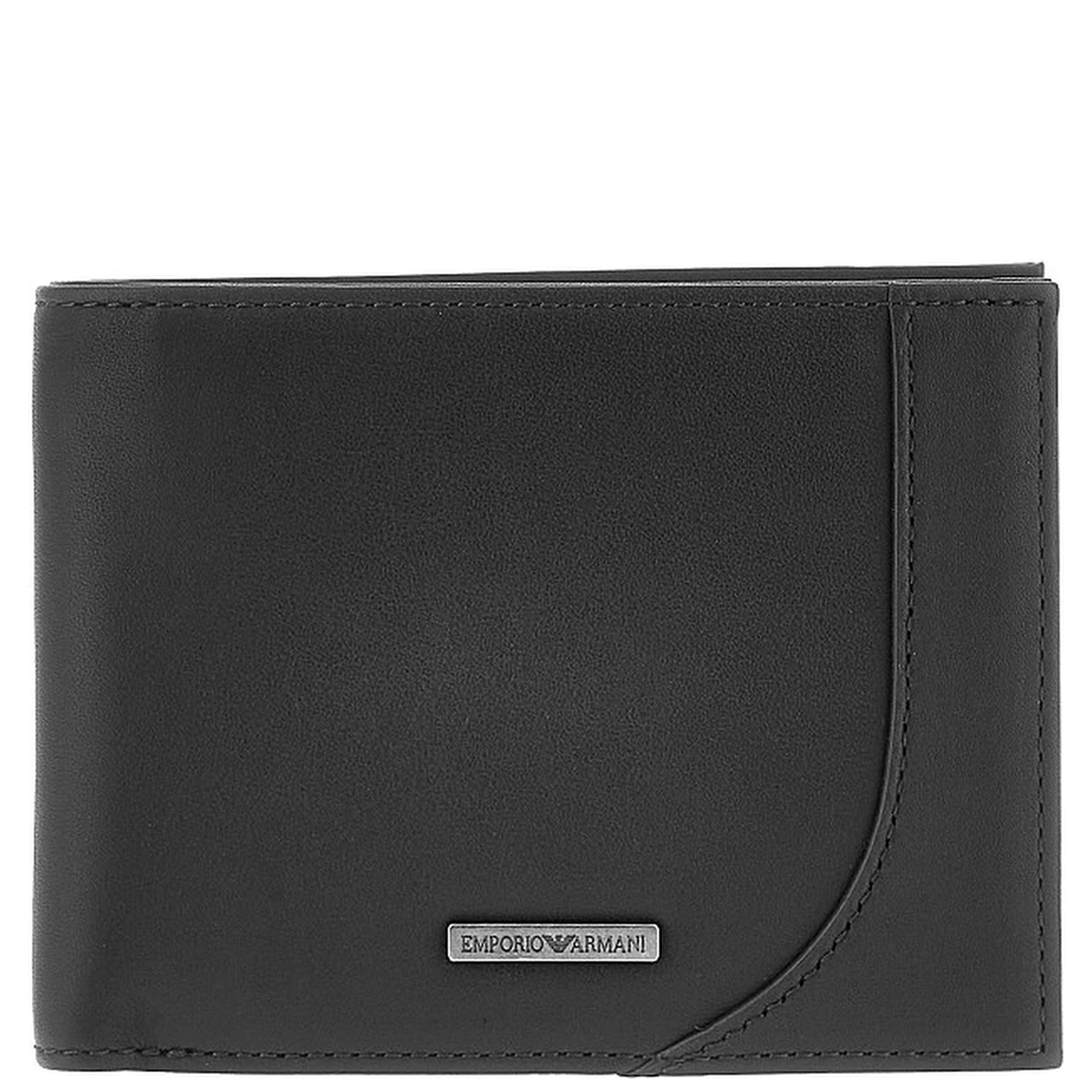 Leather bi-fold wallet