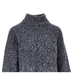 Ribbed knitted sweater