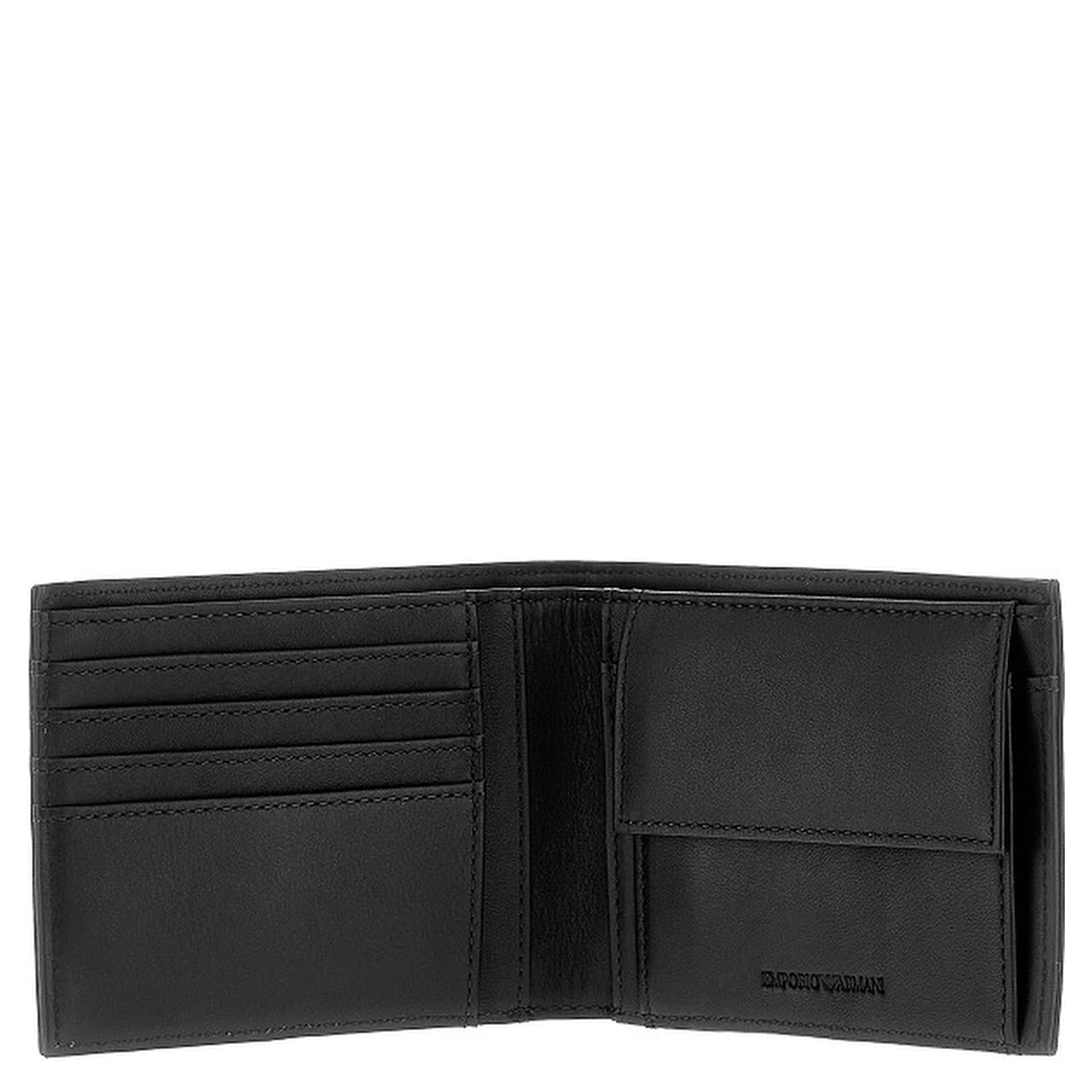 Leather bi-fold wallet