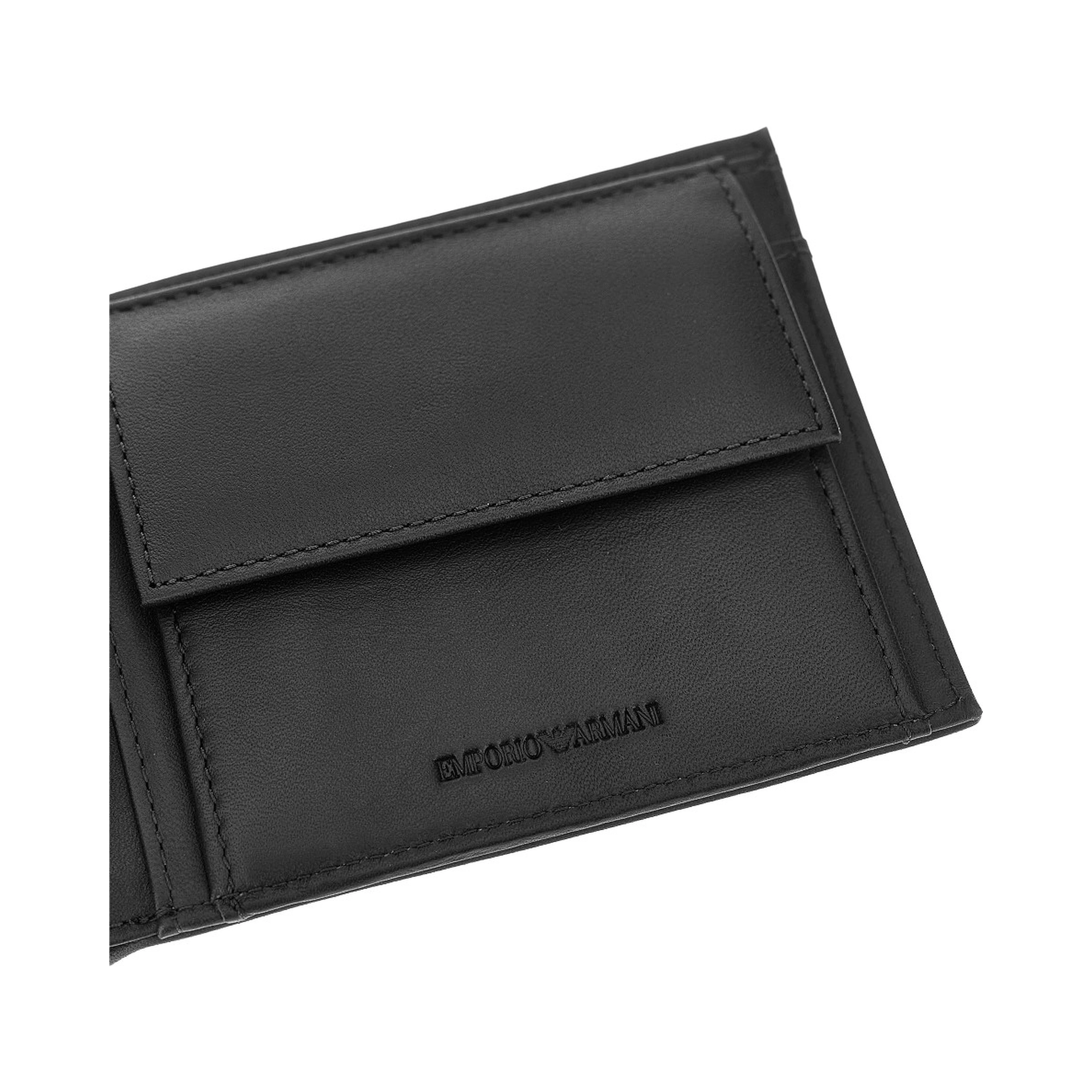 Leather bi-fold wallet