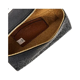 'Romy Slim' grained leather bag