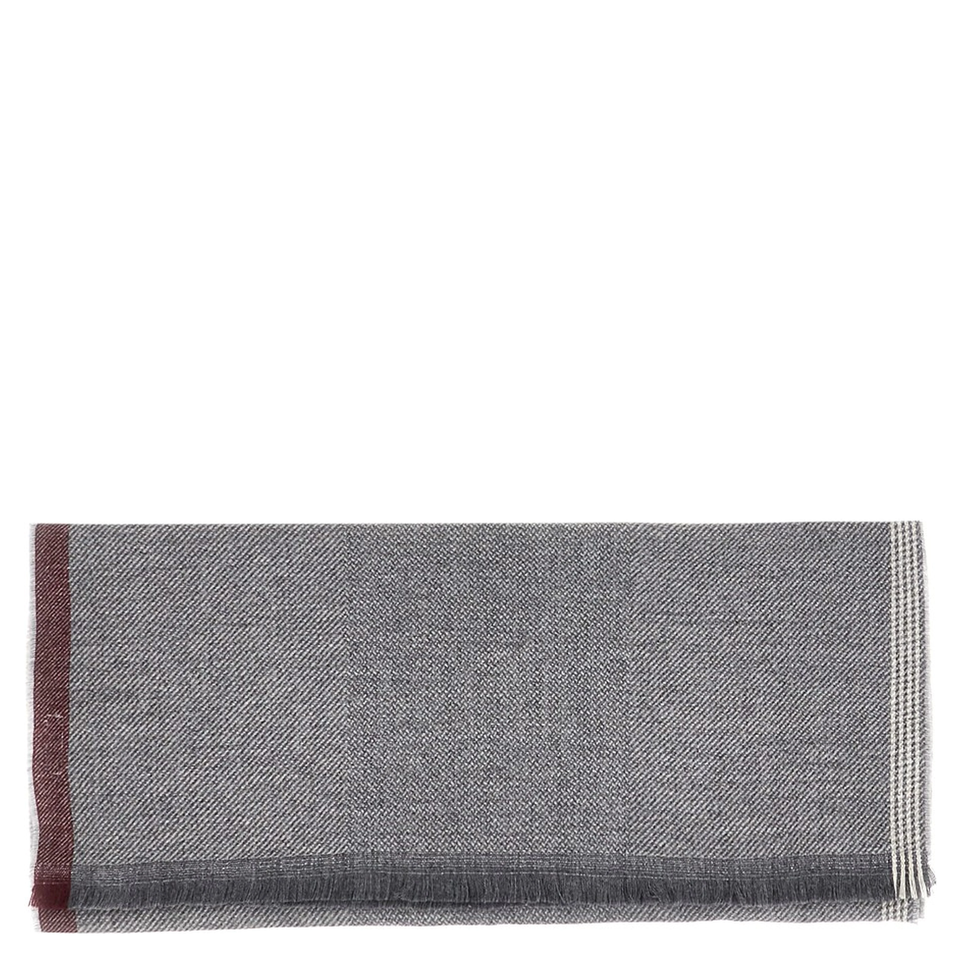 Cashmere and wool scarf