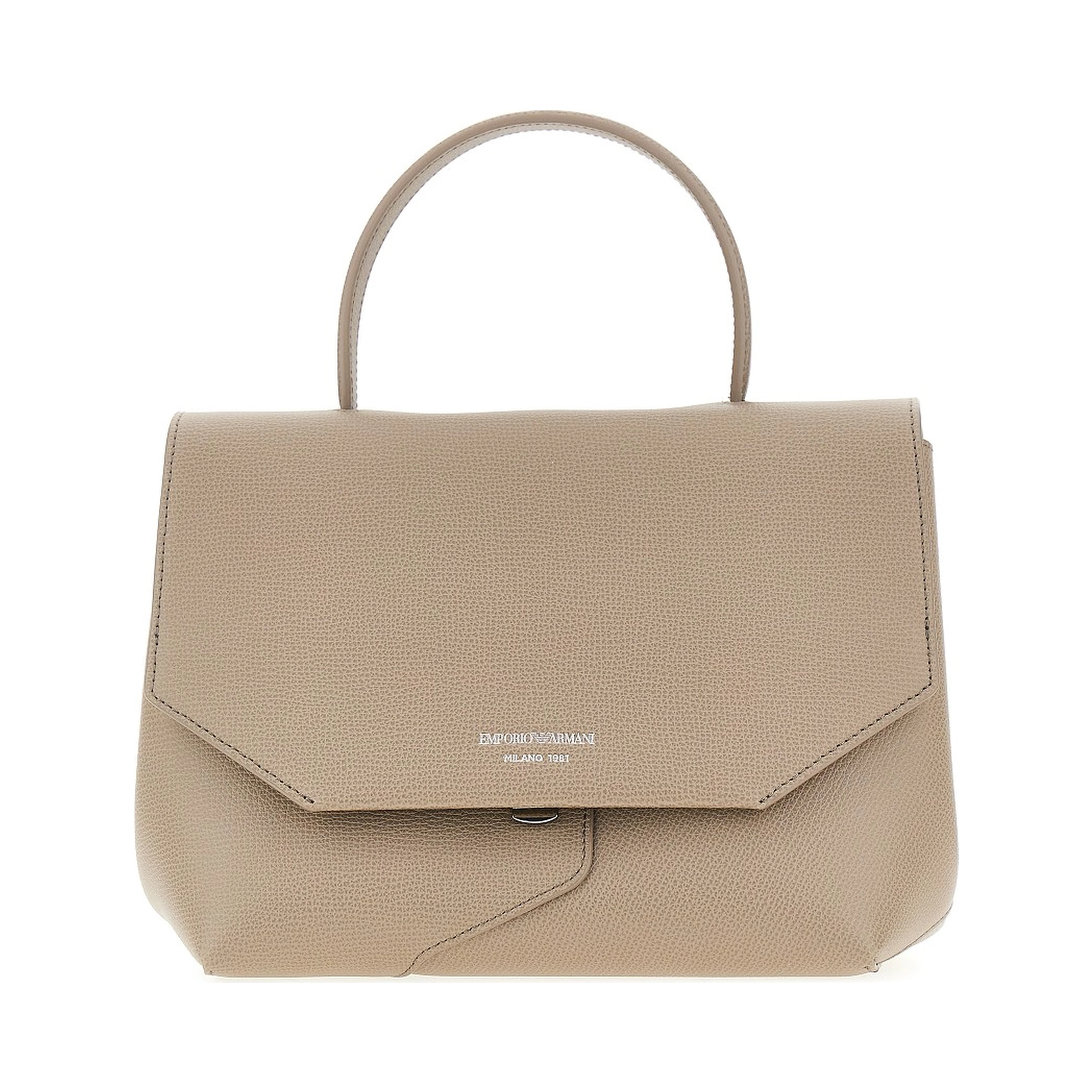 'Emporio Armani 1981' top-handle leather bag