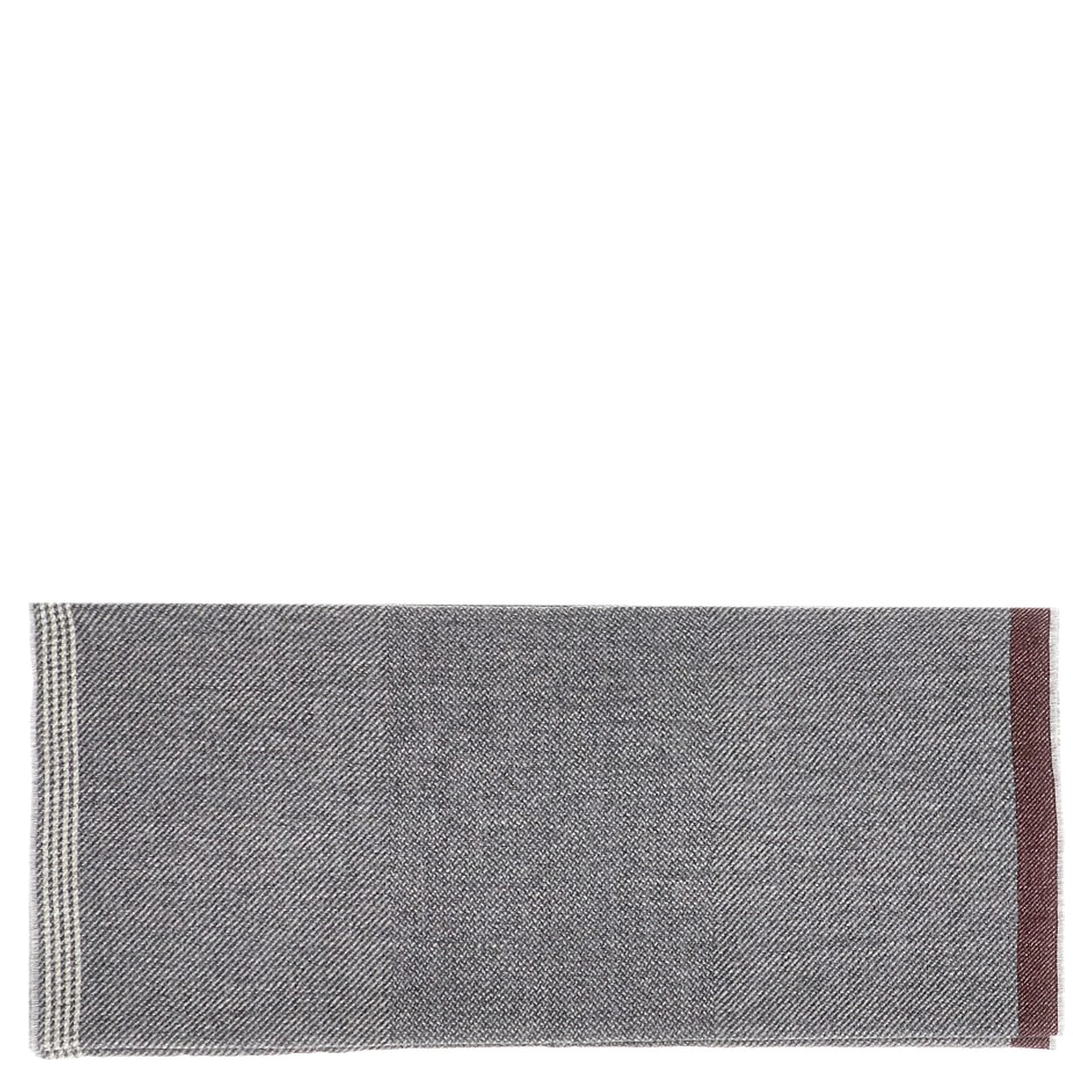 Cashmere and wool scarf