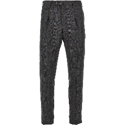 'Gentleman Fit' wool and cashmere pants