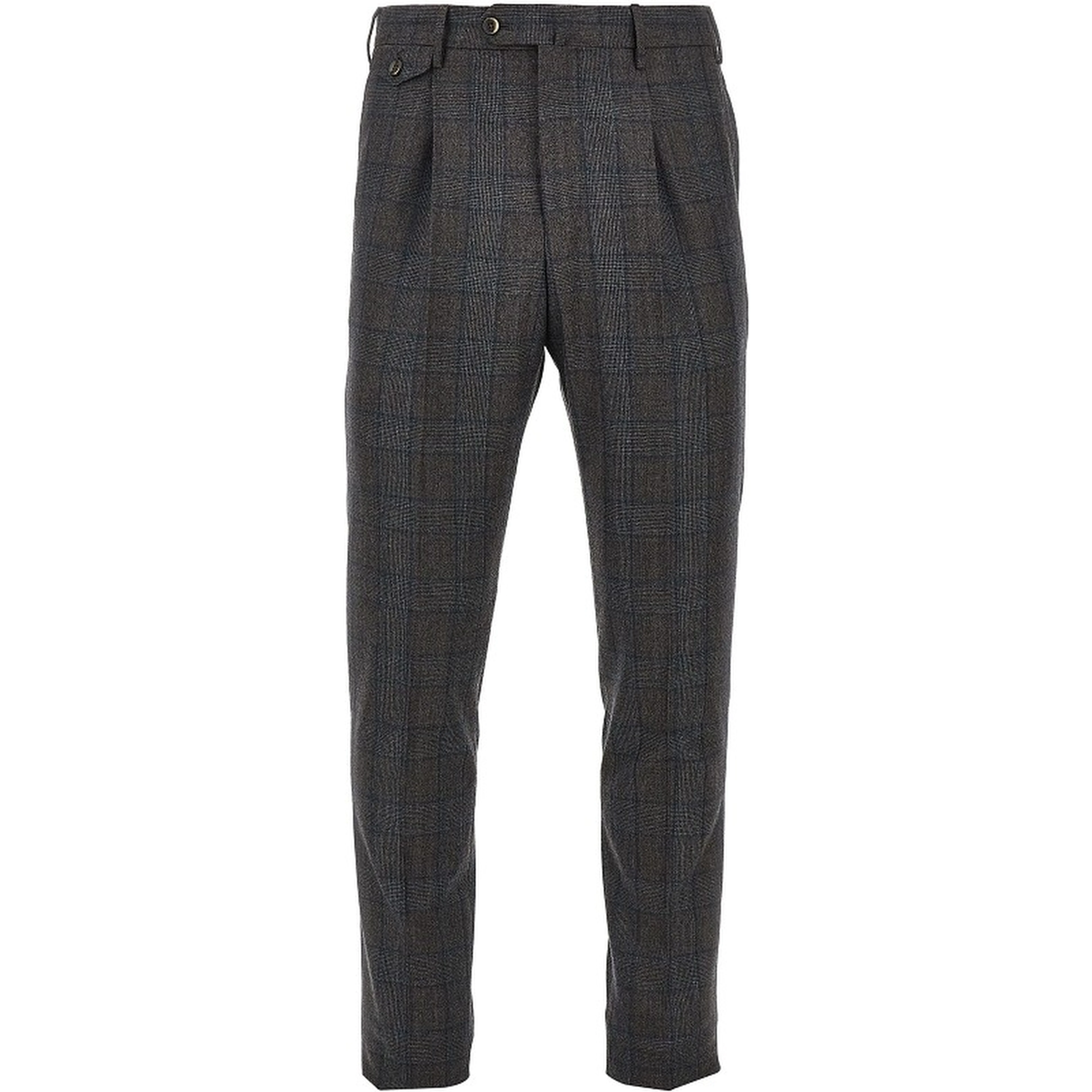 'Gentleman Fit' wool and cashmere pants