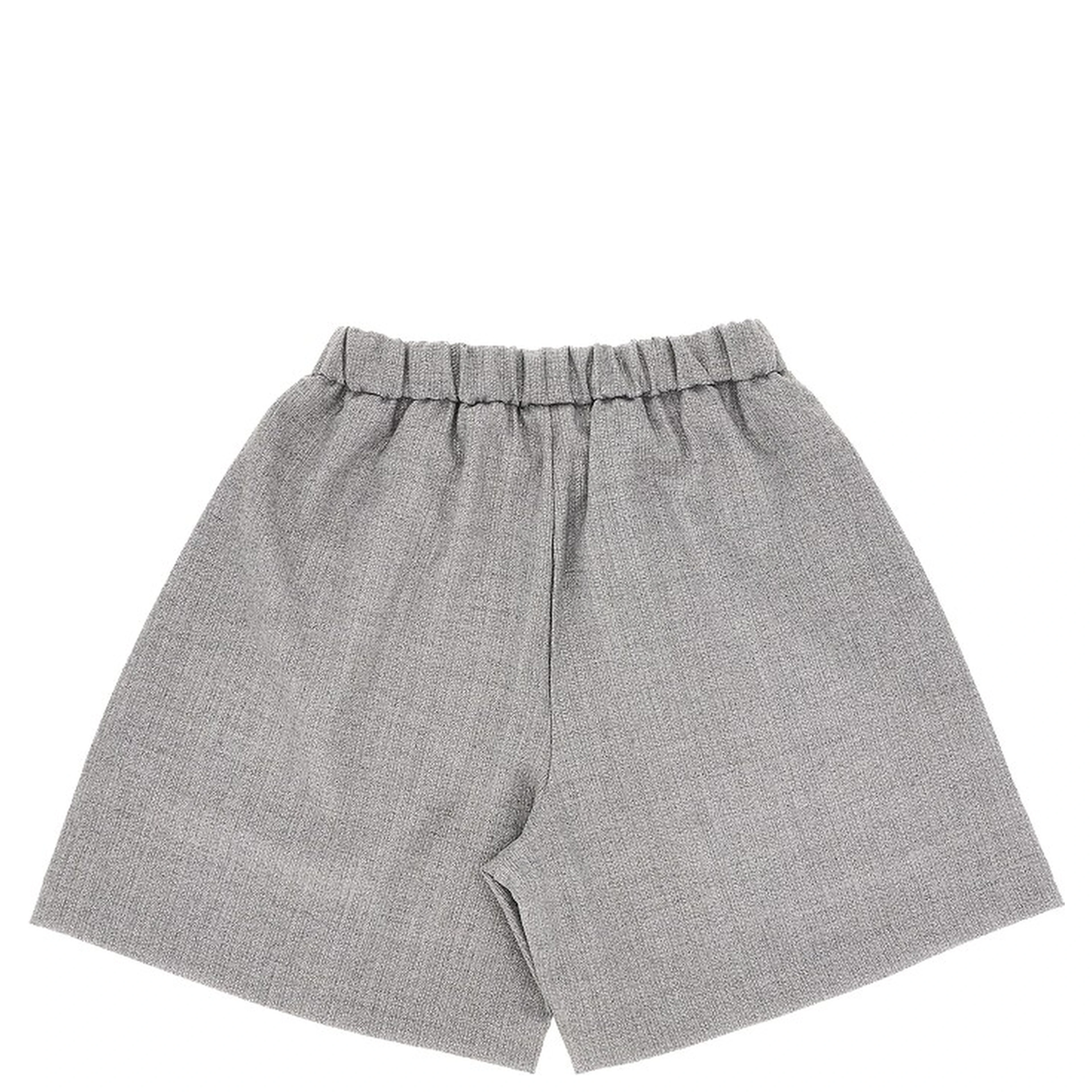 Lurex fabric shorts