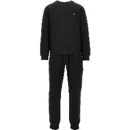 Cotton-blend loungewear set
