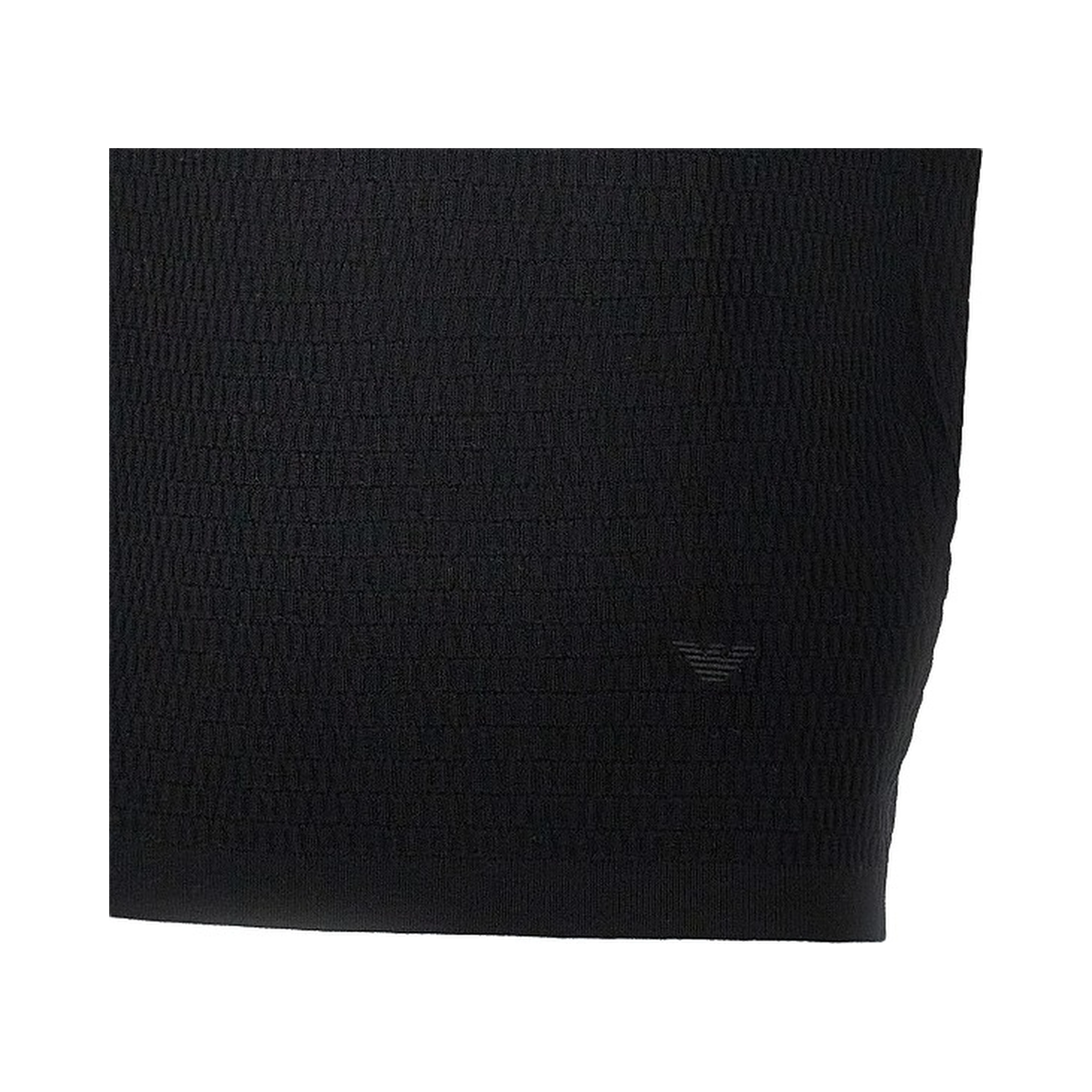 Virgin wool knitted T-shirt