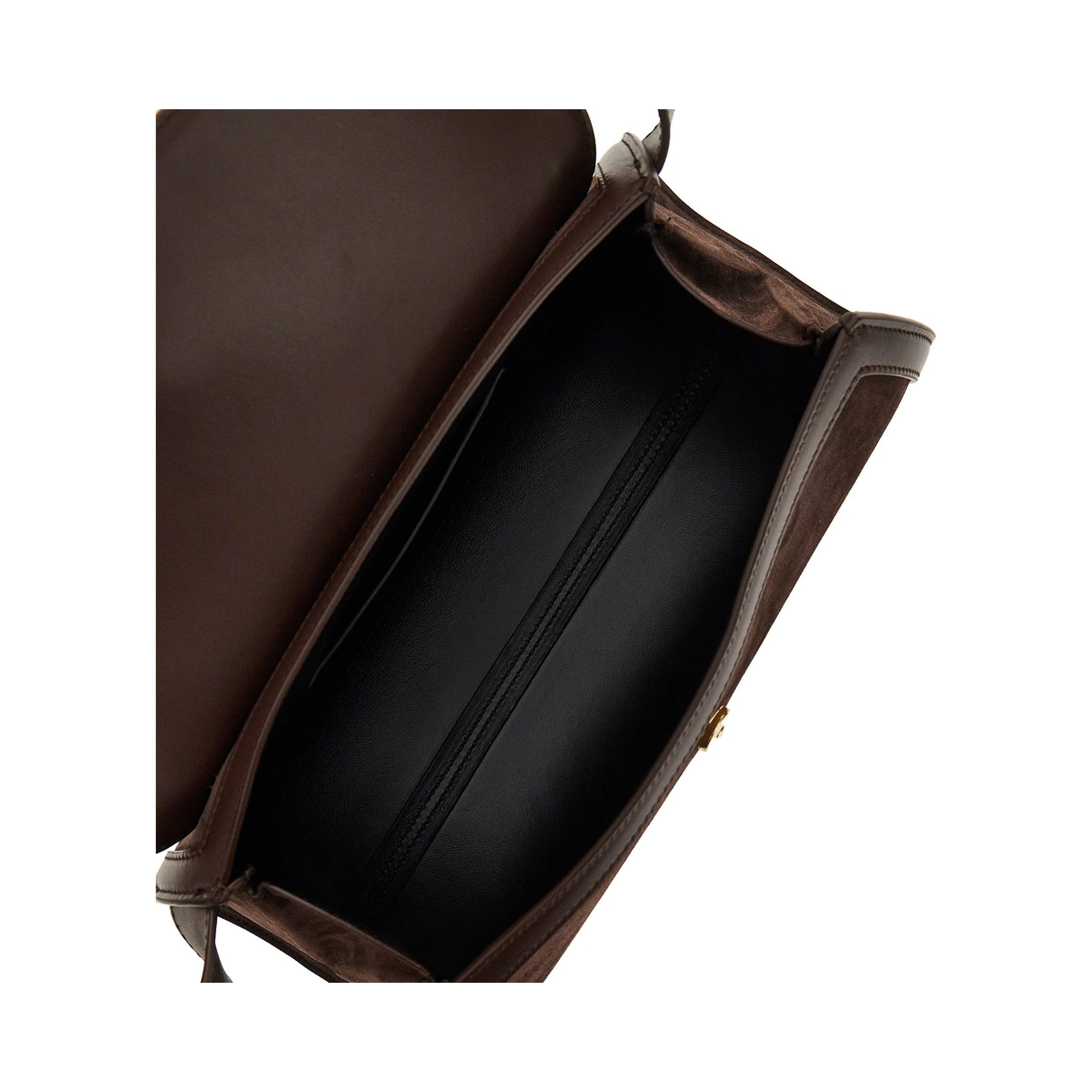 Suede leather small 'Cannolo' bag