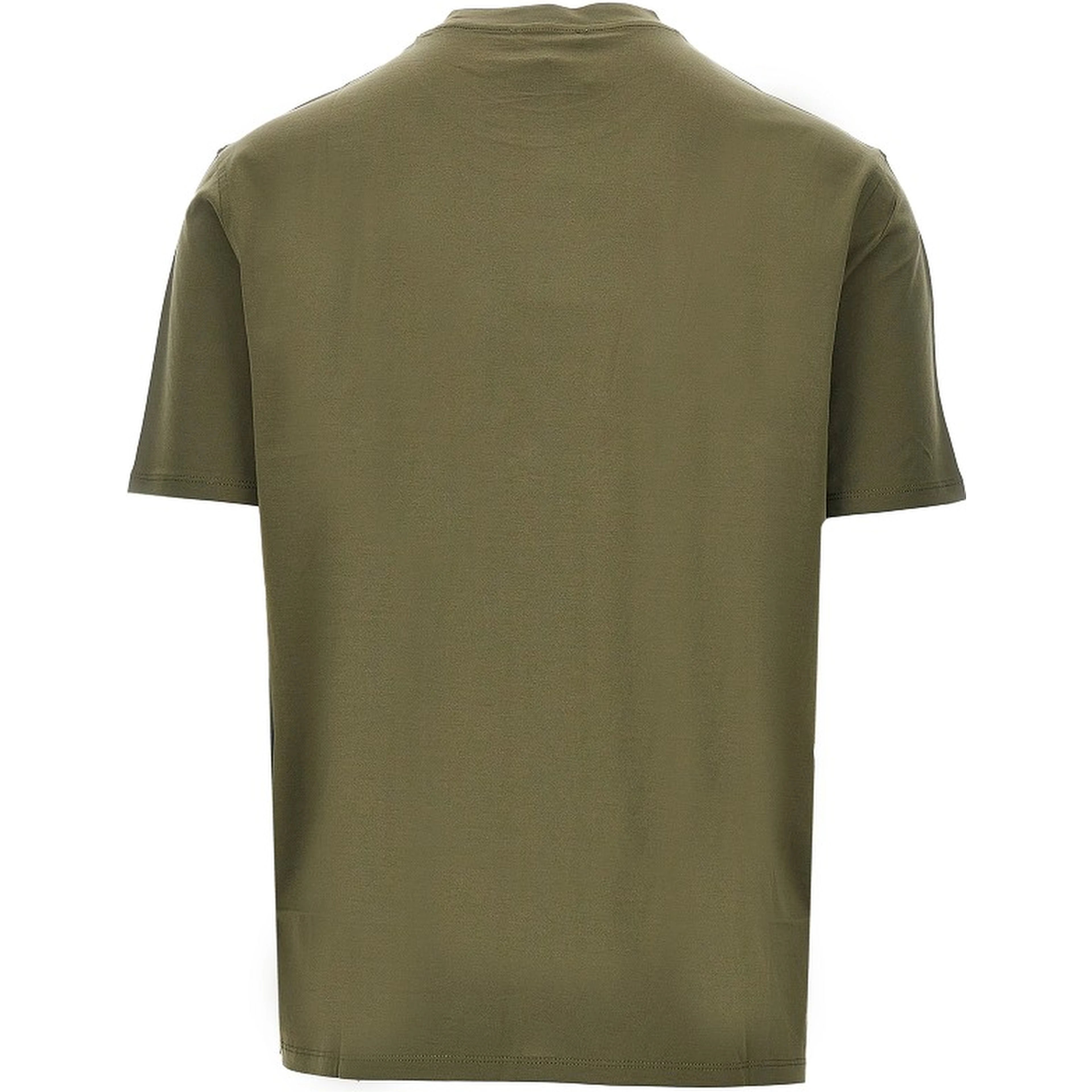 Lyocell-blend jersey T-shirt with logo print