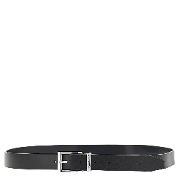 Reversible leather belt