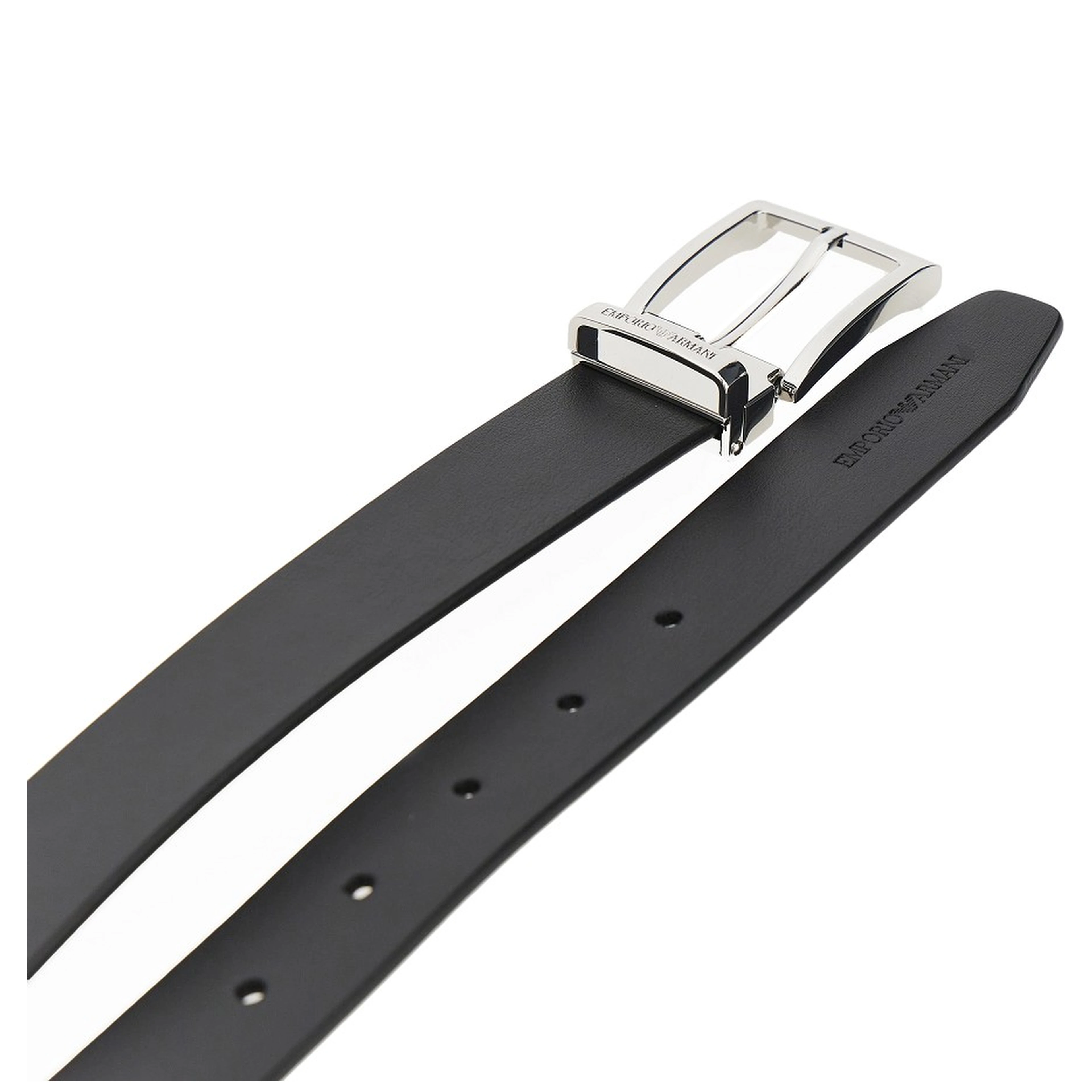 Reversible leather belt