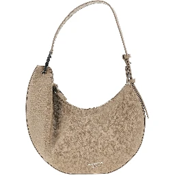 'Emporio Armani 1981' grain leather hobo bag