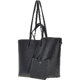 'Emporio Armani 1981' leather shopping bag