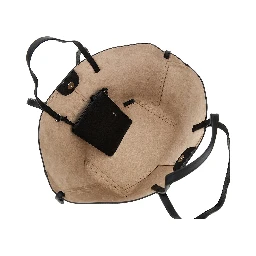 'Emporio Armani 1981' leather shopping bag