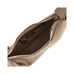 'Emporio Armani 1981' grain leather hobo bag