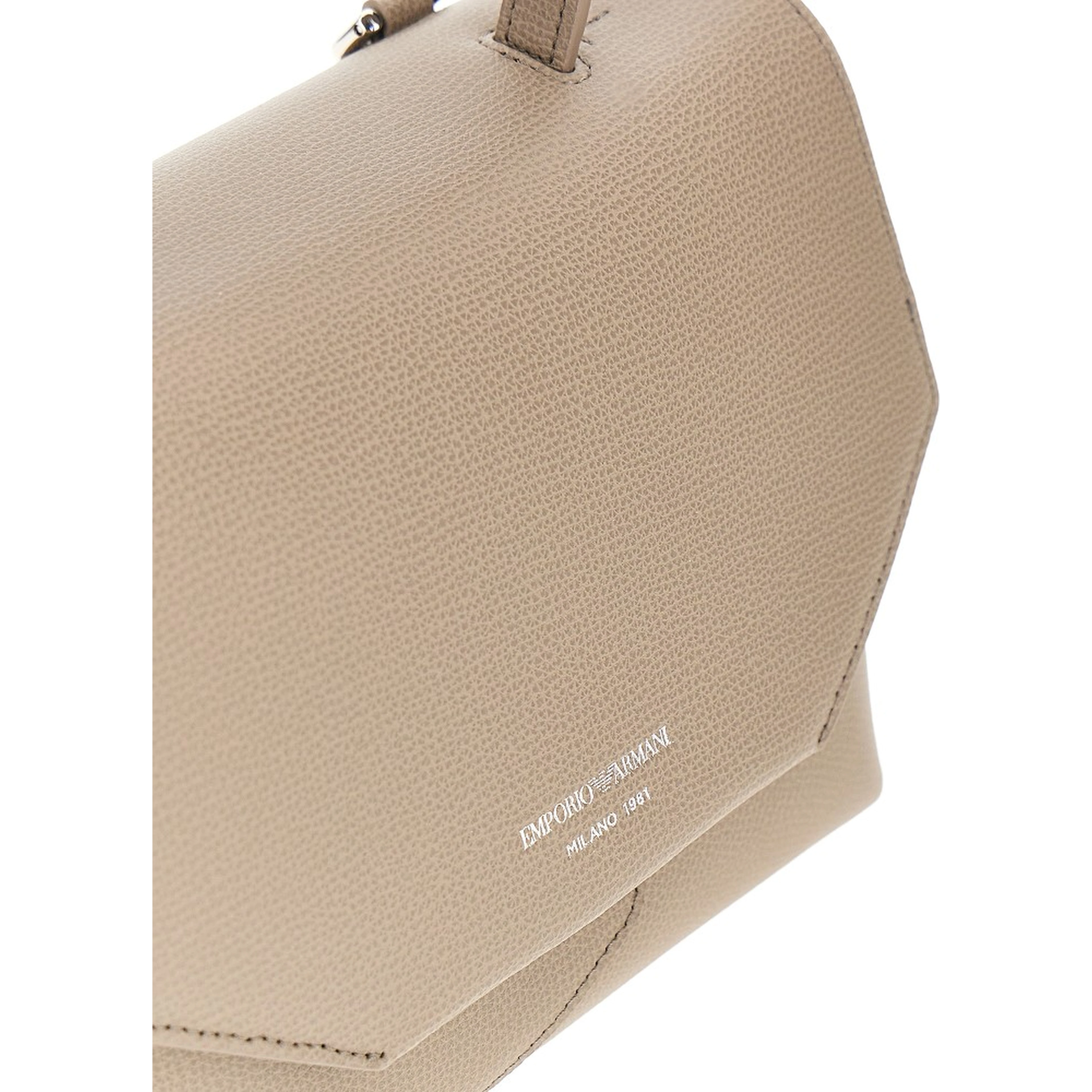Small 'Emporio Armani 1981' top-handle bag