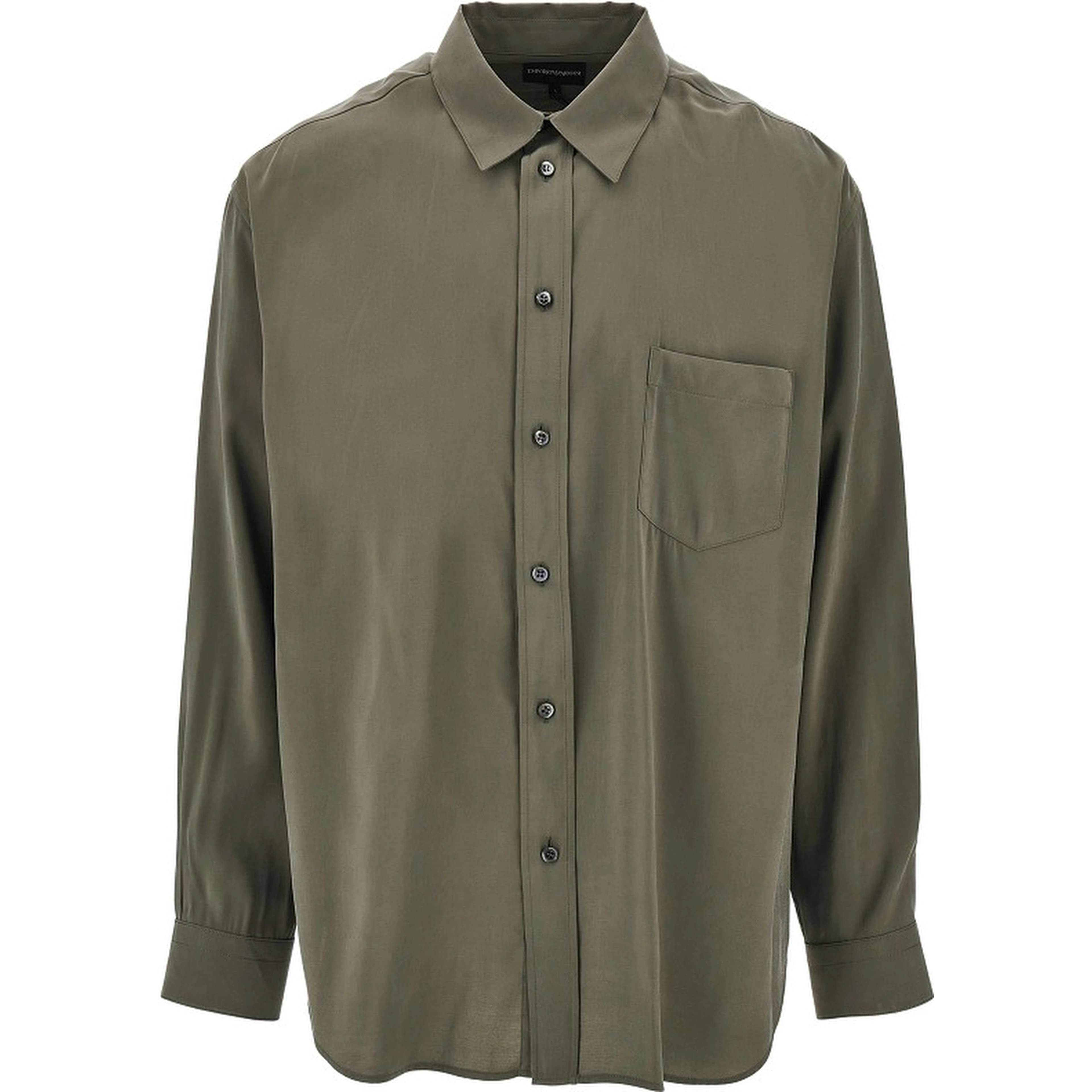 Silk-hand viscose shirt
